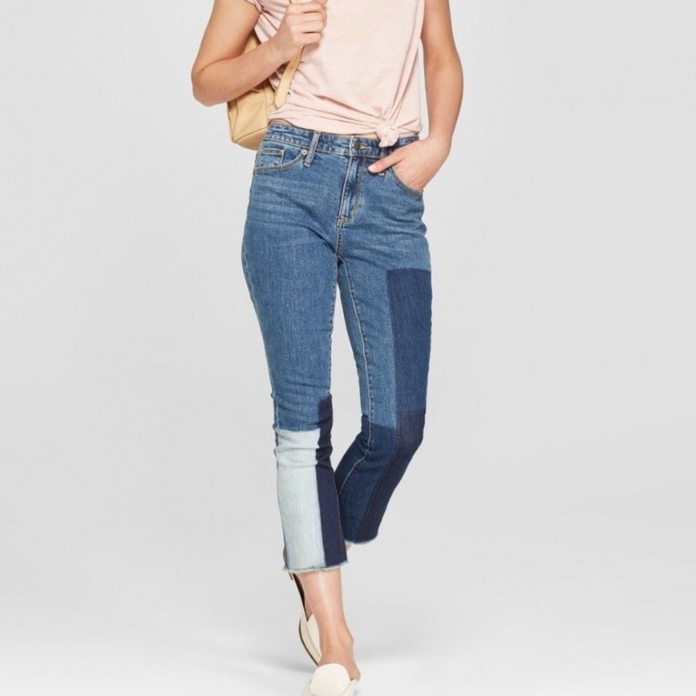 NWT Universal Thread High Rise Kick Boot Crop Jean